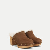 Veronica Beard - Larken Shearling Platform Clog