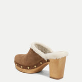 Veronica Beard - Larken Shearling Platform Clog
