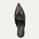 Veronica Beard - Rochelle Snake - Embossed Mule