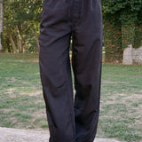 Ciao Lucia - Dania Black Satin Pant