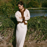 Ciao Lucia - Taimi Satin Bouquet Coat