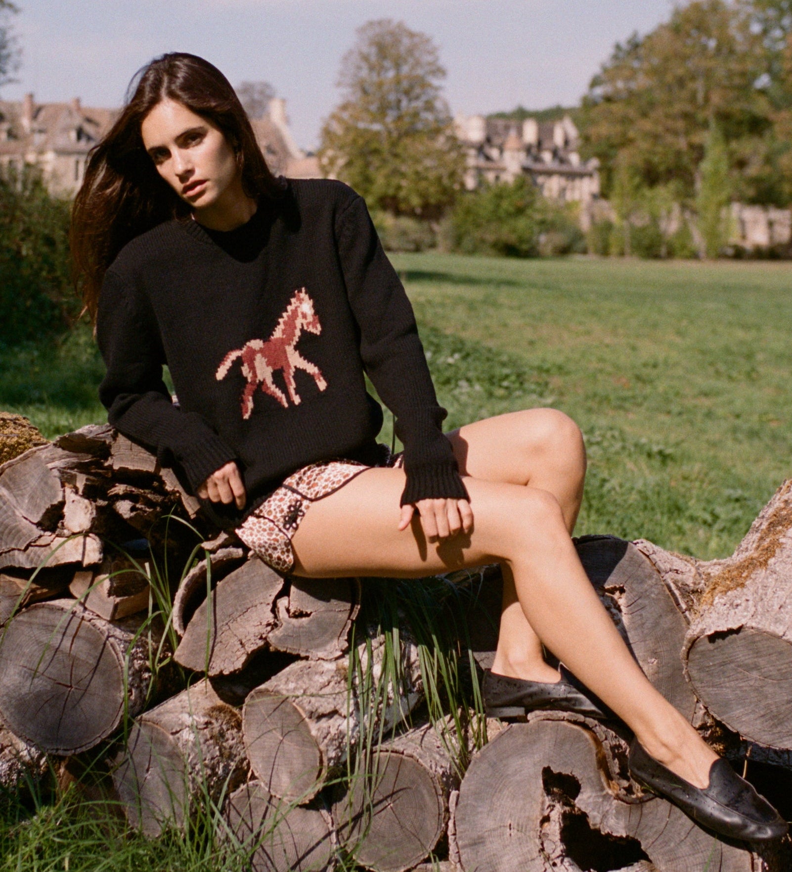 Ciao Lucia - Rianne Merino Wool Pullover Black