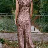 Ciao Lucia - Regine Floral Charmeuse Silk Dress