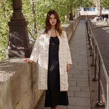 Ciao Lucia - Lumi Satin Bouquet Coat