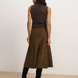 Veronica Beard - Esmeray Metallic Midi Skirt