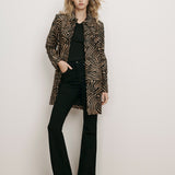 Veronica Beard - Shelley Calf Hair Dickey Coat