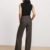 Veronica Beard - Giovanna Herringbone Wide - Leg Pant