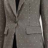 Veronica Beard - Livvy Embellished Houndstooth Dickey Jacket