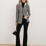 Veronica Beard - Livvy Embellished Houndstooth Dickey Jacket