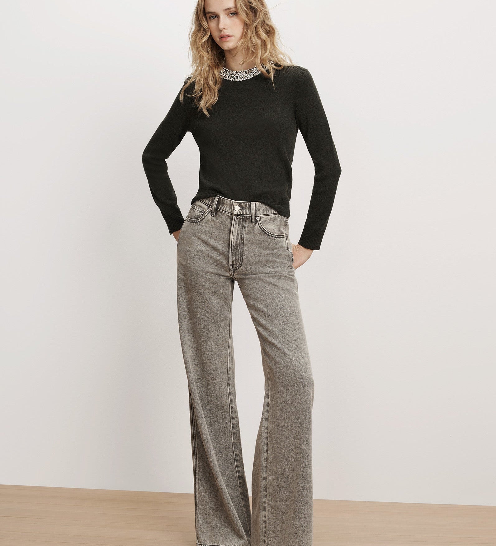 Veronica Beard - Daro Embellished Sweater