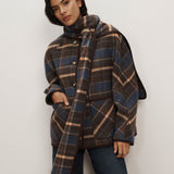 Veronica Beard - Martine Dickey Scarf Coat
