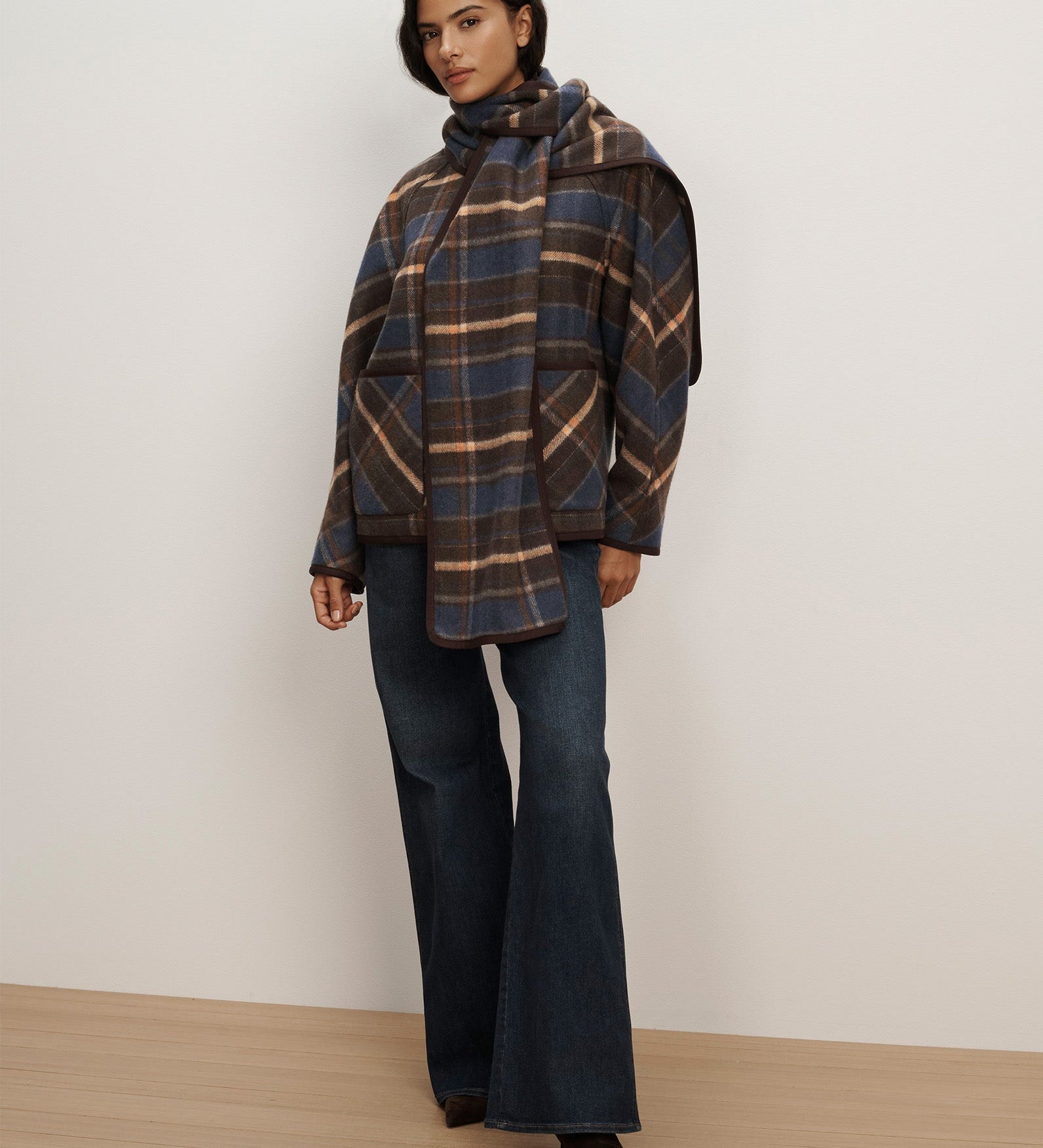 Veronica Beard - Martine Dickey Scarf Coat