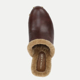 Veronica Beard - Larken Shearling Platform Clog