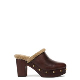 Veronica Beard - Larken Shearling Platform Clog