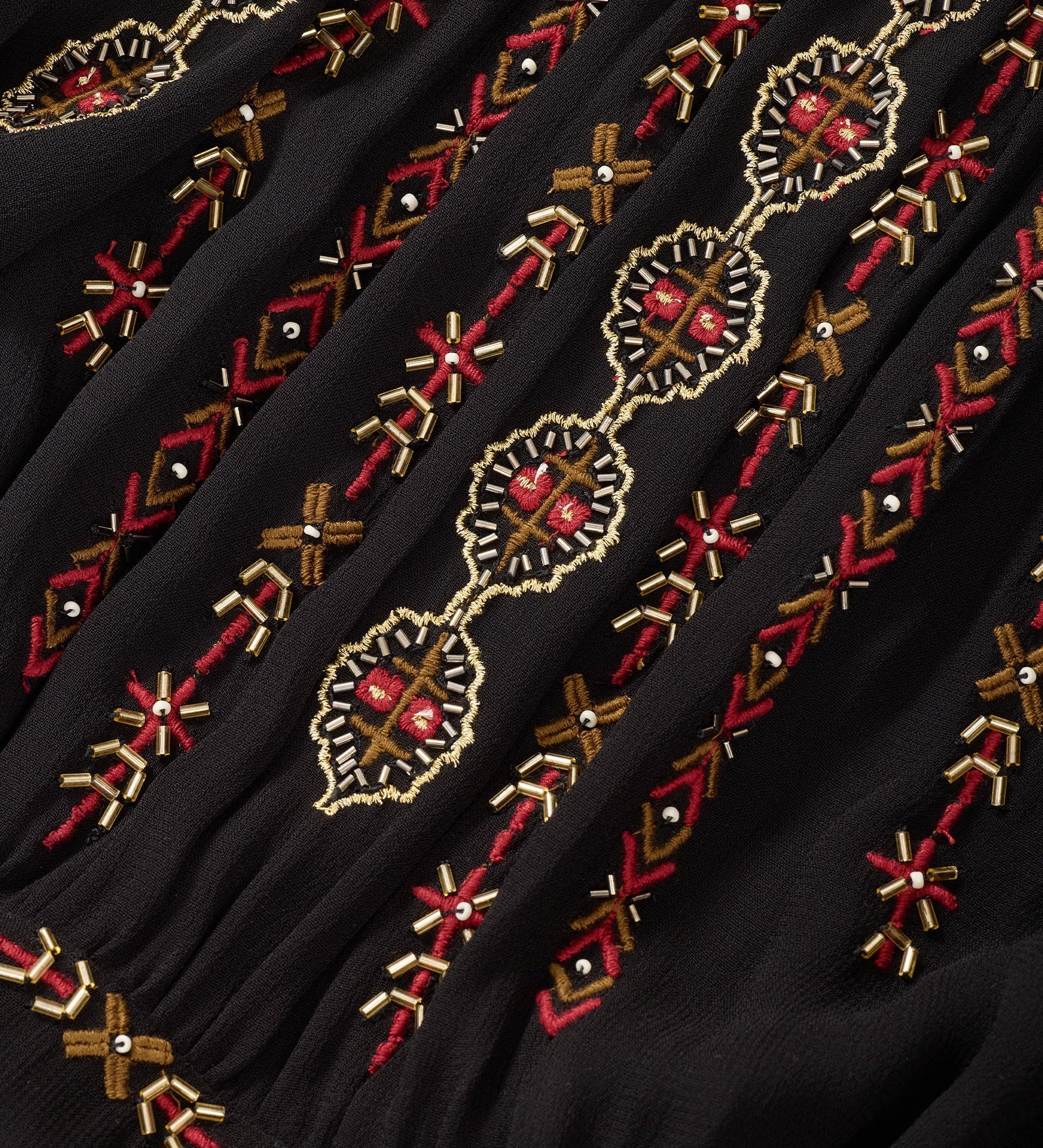 Veronica Beard - Sylvette Embroidered Maxi Dress