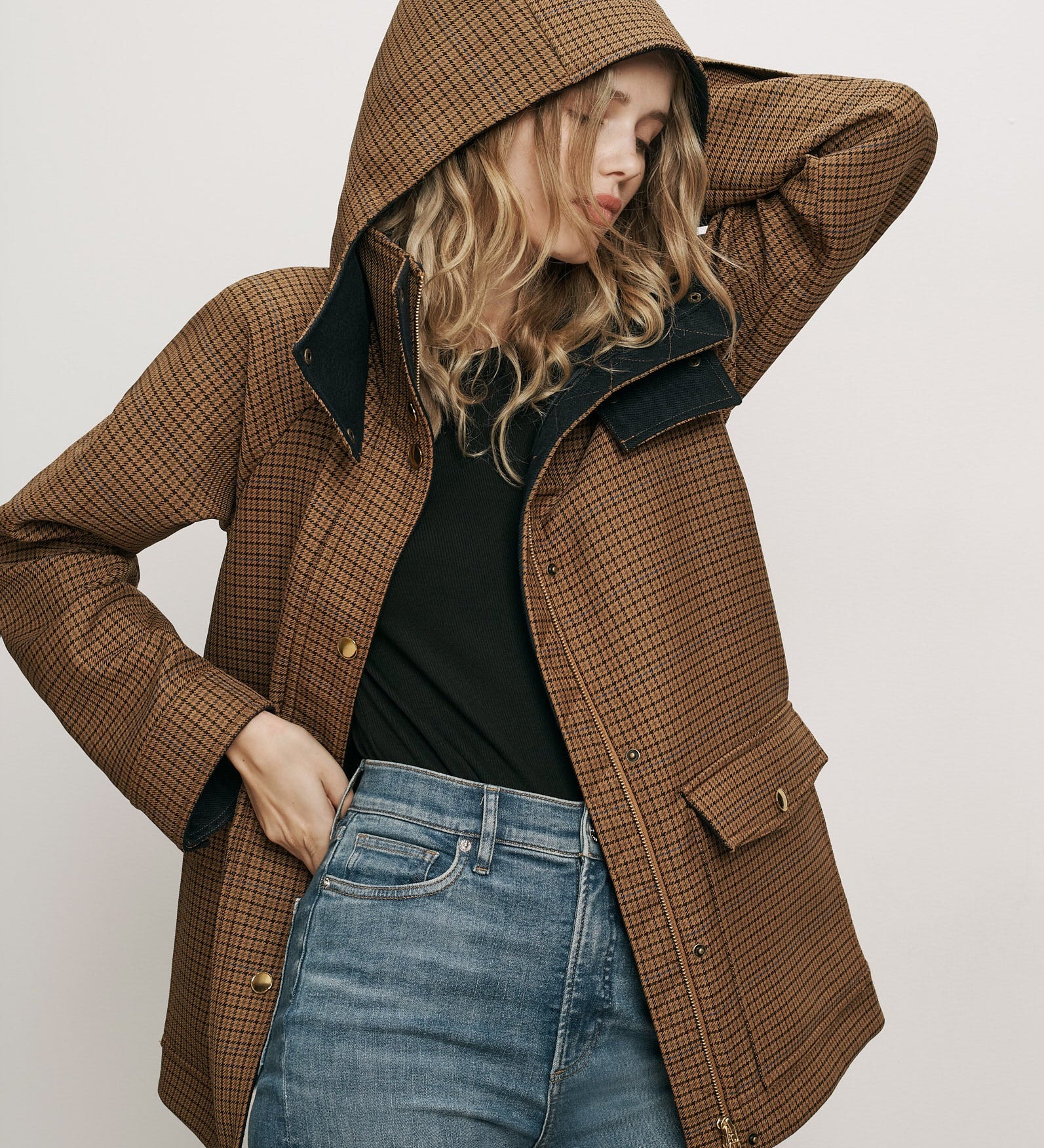 Veronica Beard - Davidson Houndstooth Coat
