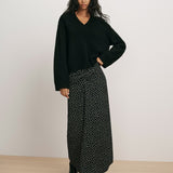 Veronica Beard - Limani Polka - Dot Midi Skirt