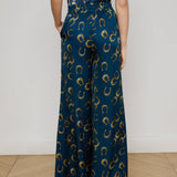 L'AGENCE - Lillian Satin Wide-Leg Pant