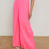 L'AGENCE - Lillian Satin Wide-Leg Pant