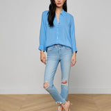 L'AGENCE - High Line Distressed Skinny Jean
