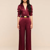 L'AGENCE - Pilar Silk Wide - Leg Pant