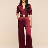 L'AGENCE - Pilar Silk Wide - Leg Pant