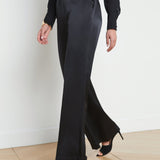L'AGENCE - Pilar Silk Wide-Leg Pant