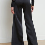 L'AGENCE - Pilar Silk Wide-Leg Pant