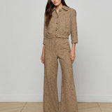 L'AGENCE - Pilar Tweed Wide-Leg Pant