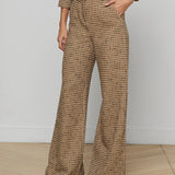 L'AGENCE - Pilar Tweed Wide-Leg Pant