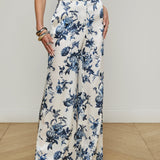 L'AGENCE - Pilar Silk Wide-Leg Pant