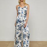 L'AGENCE - Pilar Silk Wide-Leg Pant