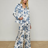 L'AGENCE - Pilar Silk Wide-Leg Pant