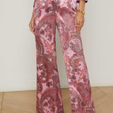 L'AGENCE - Pilar Silk Wide-Leg Pant