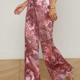 L'AGENCE - Pilar Silk Wide-Leg Pant