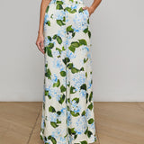L'AGENCE - Pilar Satin Wide-Leg Pant