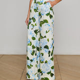 L'AGENCE - Pilar Satin Wide-Leg Pant