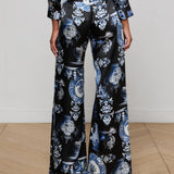L'AGENCE - Pilar Silk Wide - Leg Pant