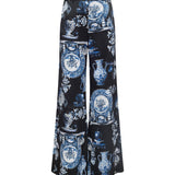 L'AGENCE - Pilar Silk Wide-Leg Pant