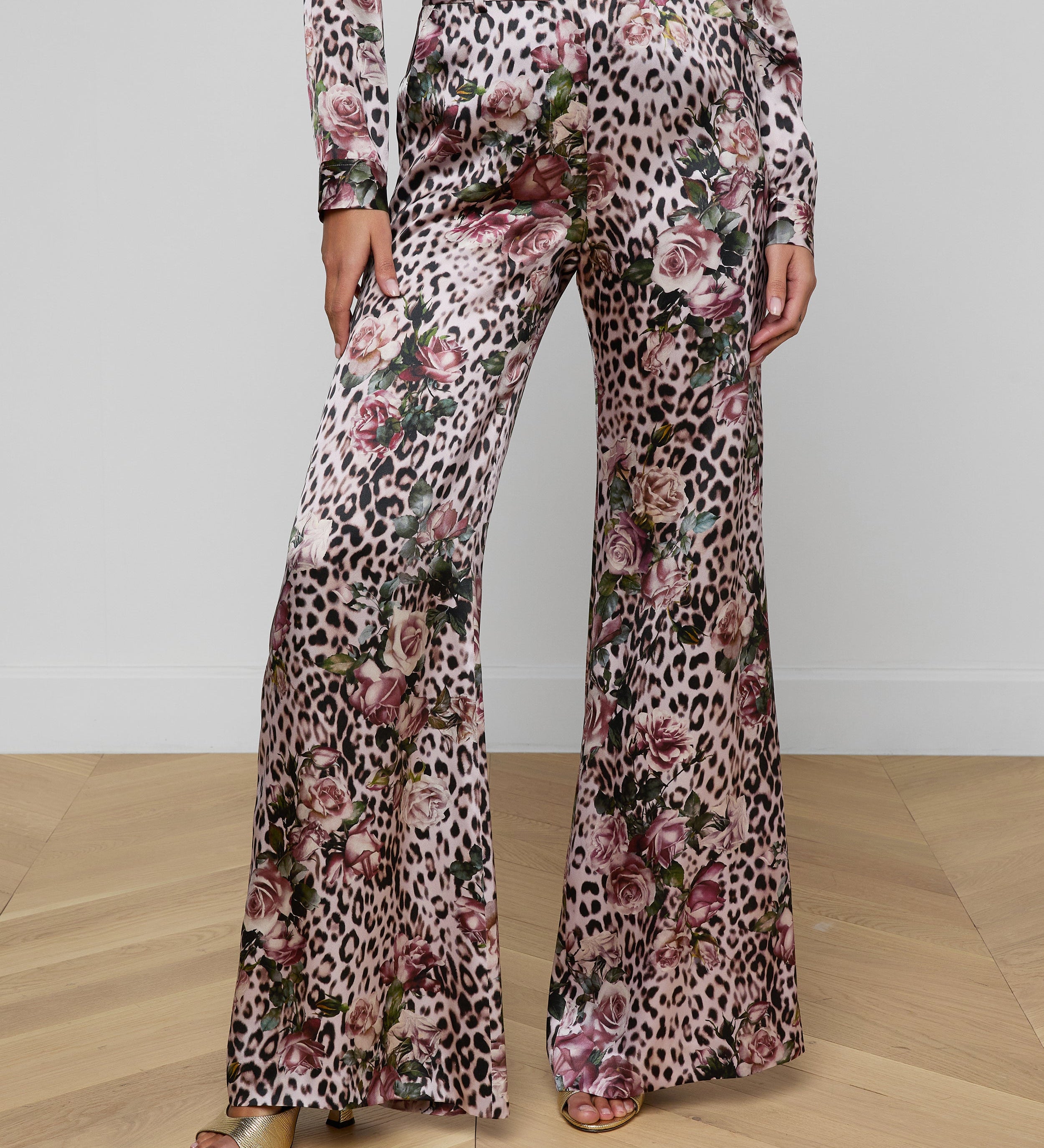 L'AGENCE - Pilar Silk Wide - Leg Pant