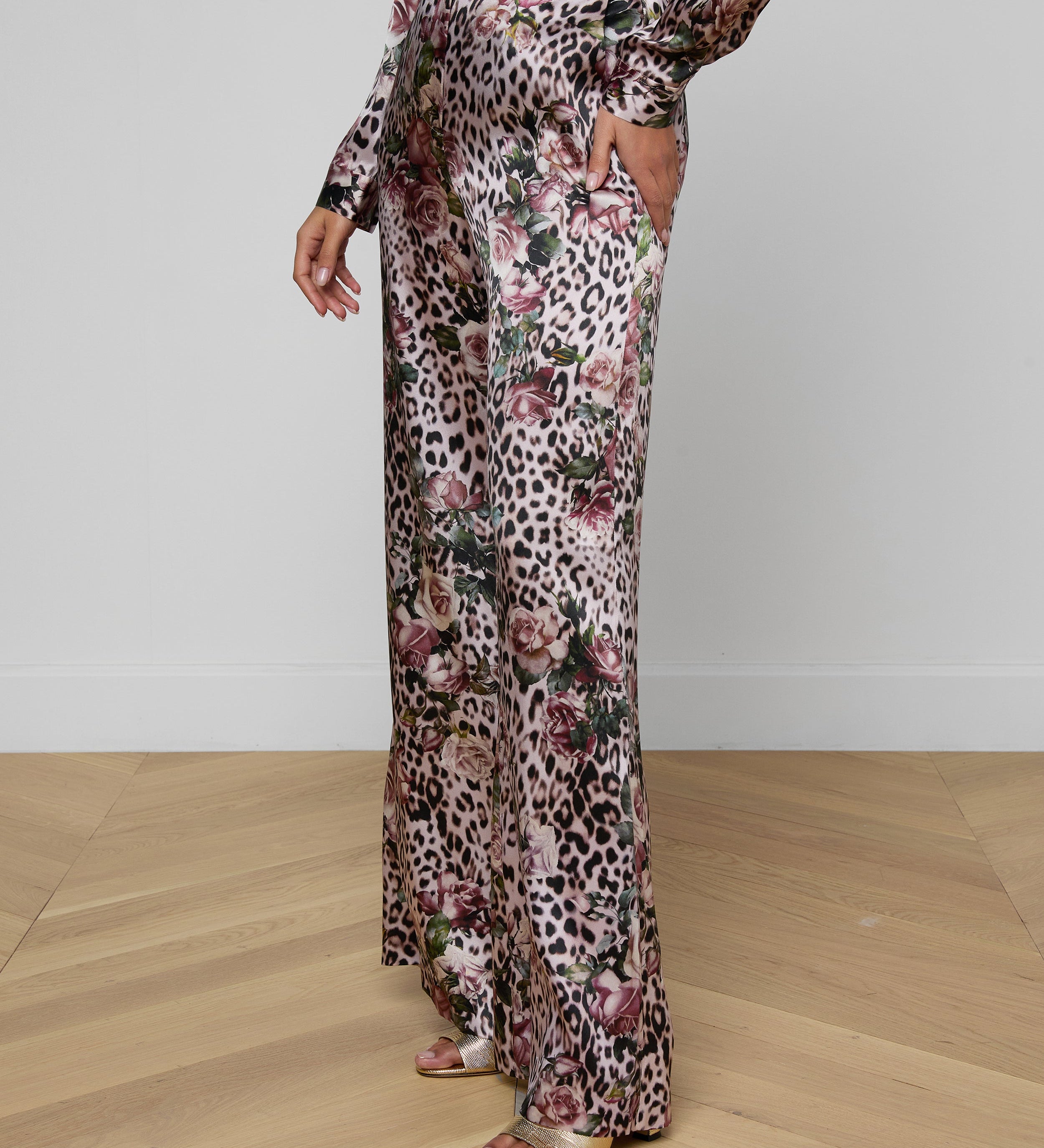 L'AGENCE - Pilar Silk Wide - Leg Pant