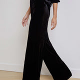 L'AGENCE - Pilar Velvet Wide - Leg Pant
