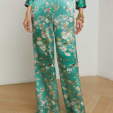 L'AGENCE - Pilar Silk Wide-Leg Pant