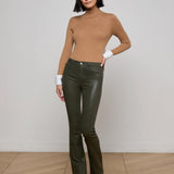 L'AGENCE - Ruth Coated Straight-Leg Jean