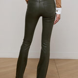 L'AGENCE - Ruth Coated Straight-Leg Jean