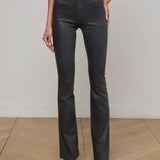 L'AGENCE - Ruth Coated Straight-Leg Jean