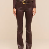 L'AGENCE - Ruth Coated Straight - Leg Jean