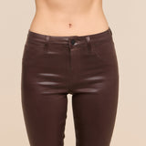 L'AGENCE - Ruth Coated Straight - Leg Jean