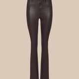 L'AGENCE - Ruth Coated Straight - Leg Jean