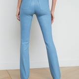 L'AGENCE - Ruth Coated Straight-Leg Jean